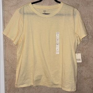 a.n.a Womens Plus Crewneck Short Sleeve T-Shirt Size XXL NWT